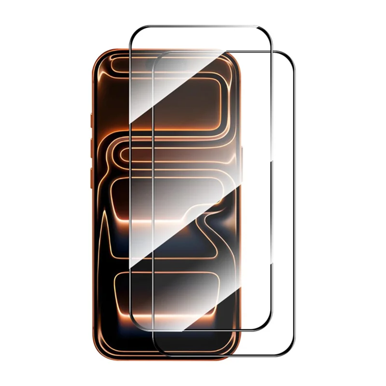 [2-Pack] BOOM iPhone 17 Pro/16 Pro Härdat Glas Skärmskydd | 5468 | AlltMobil