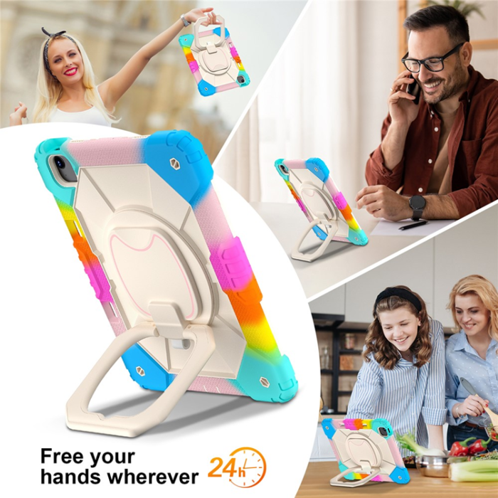 A-One Brand - iPad Air 13(2025/2024) Skal Kickstand - Färgstark/Blå