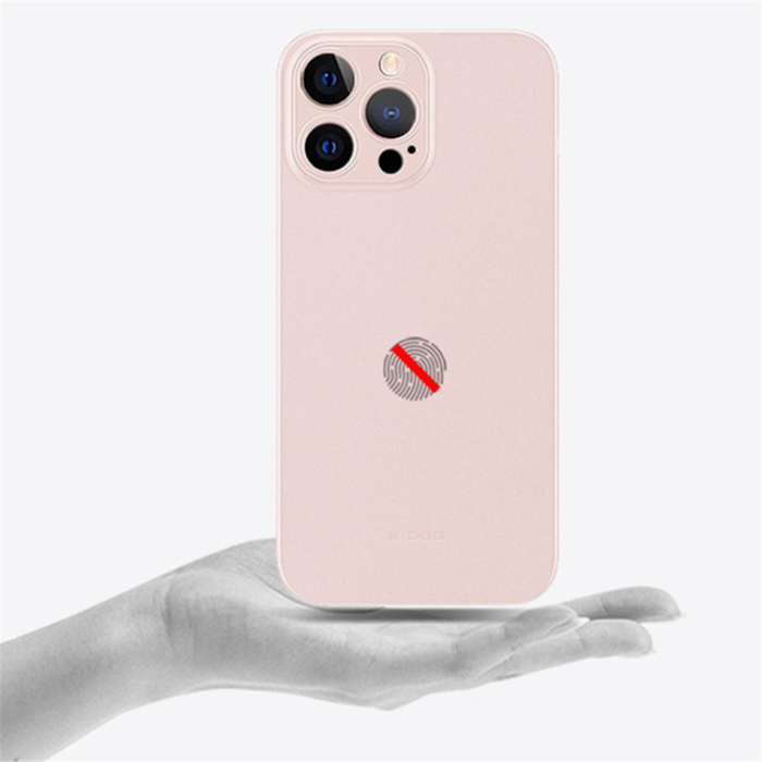 KZDOO - KZDOO iPhone 15 Pro Max Mobilskal Frosted Air Skin - Rosa