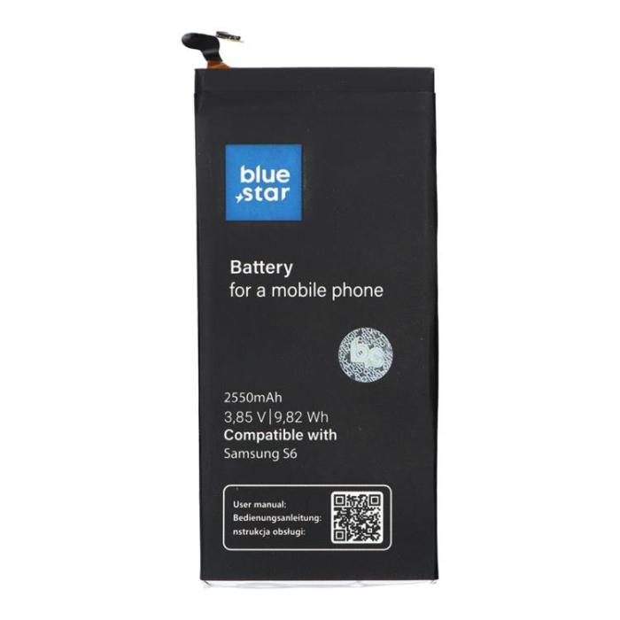 OEM - Blue Star Samsung S6 Batteri 2550 mAh PREMIUM
