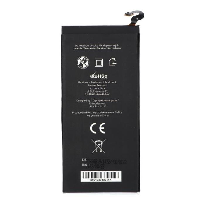OEM - Blue Star Samsung S6 Batteri 2550 mAh PREMIUM