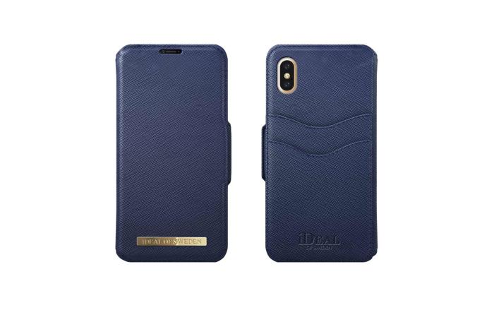 UTGATT4 - iDeal Fashion Wallet iPhone X - Marinblå