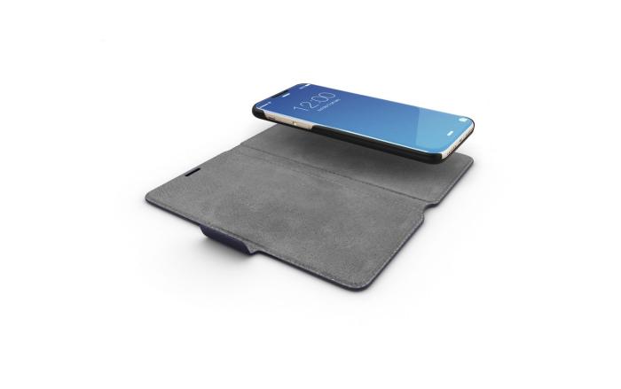 UTGATT4 - iDeal Fashion Wallet iPhone X - Marinblå