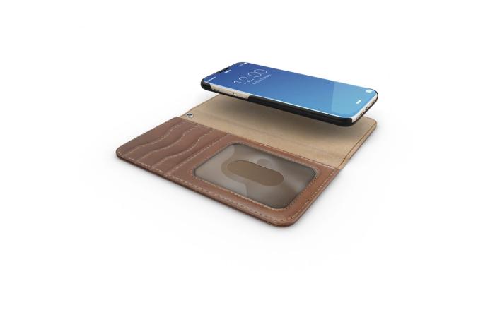 UTGATT5 - iDeal Magnet Wallet+ iPhone X - Brun