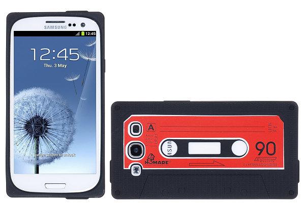 Cassette silikon skal till Samsung Galaxy S3 i9300 (Svart) | 2353 | AlltMobil