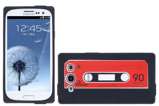 OEM - Cassette silikon skal till Samsung Galaxy S3 i9300 (Svart)
