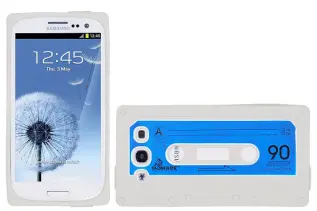 OEM - Cassette silikon skal till Samsung Galaxy S3 i9300 (Vit)