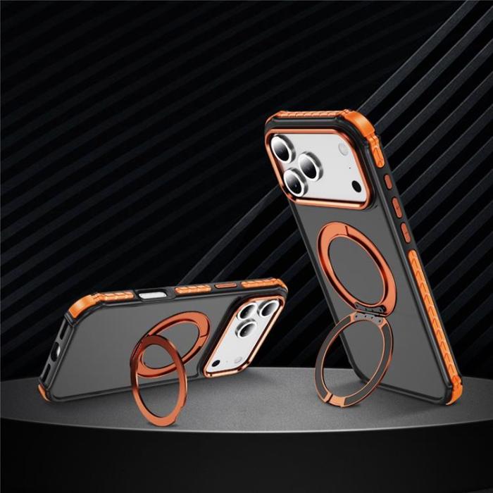 A-One Brand - iPhone 17 Pro Max Mobilskal MagSafe Skin Touch - Orange