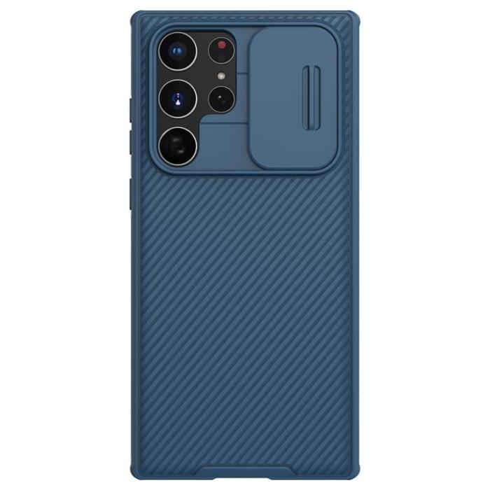 Nillkin - Nillkin Camshield Pro Skal Galaxy S22 Ultra - Blå