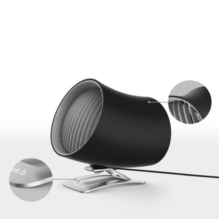 UTGATT1 - Spigen Bordsfläkt Tquens H911 Desk fläkt Svart