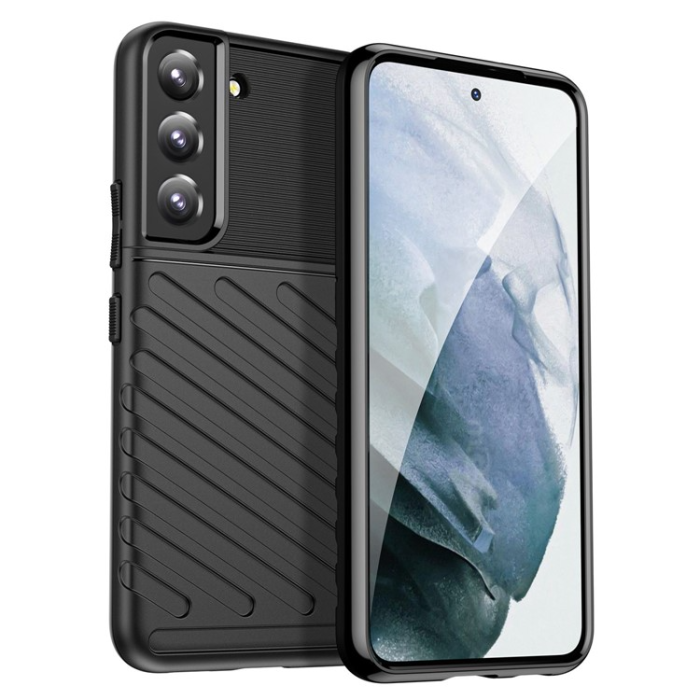 OEM - Galaxy S23 Plus Skal Thunder Twill - Svart