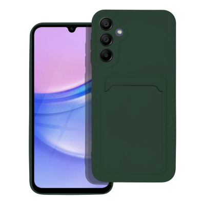 Galaxy A15 Korthållare Mobilskal - Grön