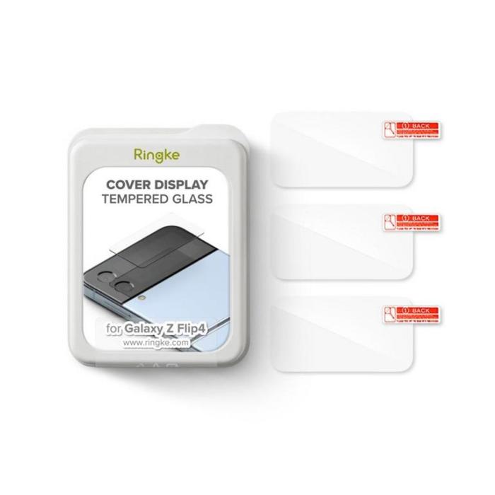 UTGATT1 - Ringke Galaxy Z Flip 4 Skärmskydd ID 3-Pack