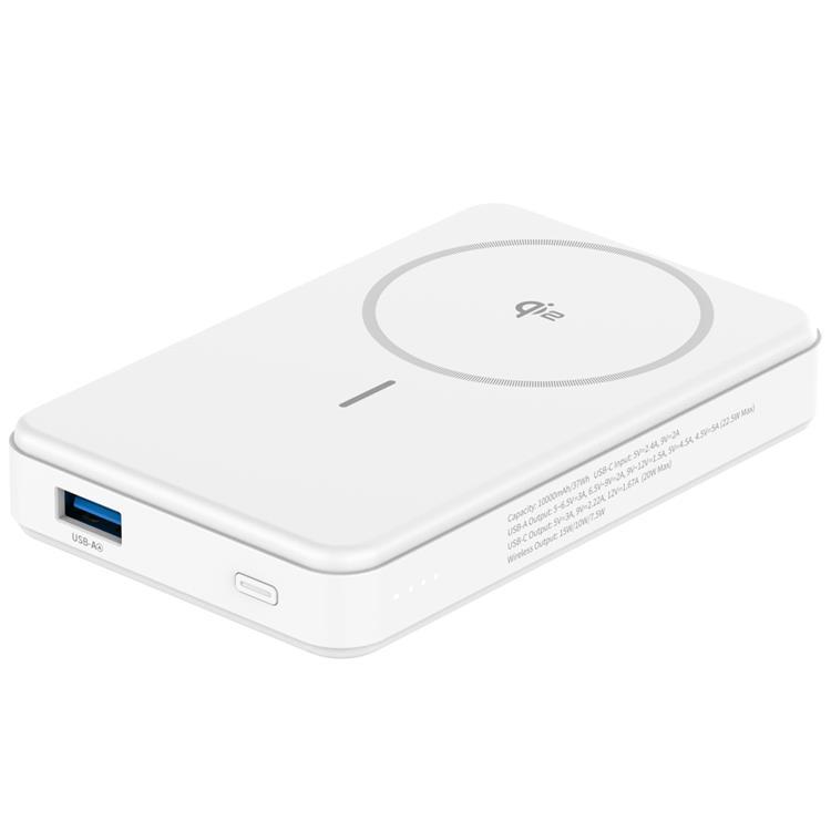 Celly Qi2 PowerBank 10000 mAh 15W - Vit | 505295 | AlltMobil