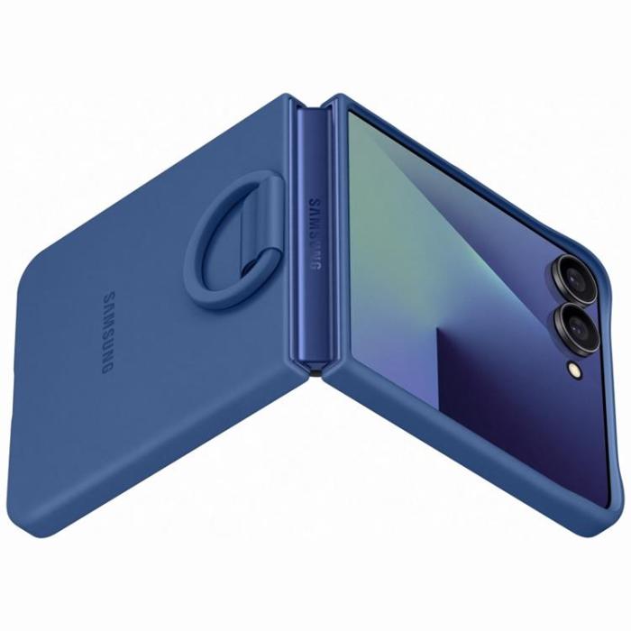 Samsung - Samsung Galaxy Z Flip 7 Mobilskal Ring - Blå