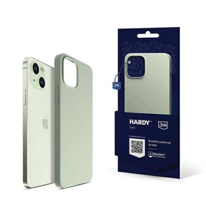3MK - 3MK iPhone 15 Mobilskal MagSafe Hardy - Grön