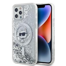 KARL LAGERFELD - Karl Lagerfeld Mobilskal till iPhone 12/12 Pro MagSafe Liquid Glitter