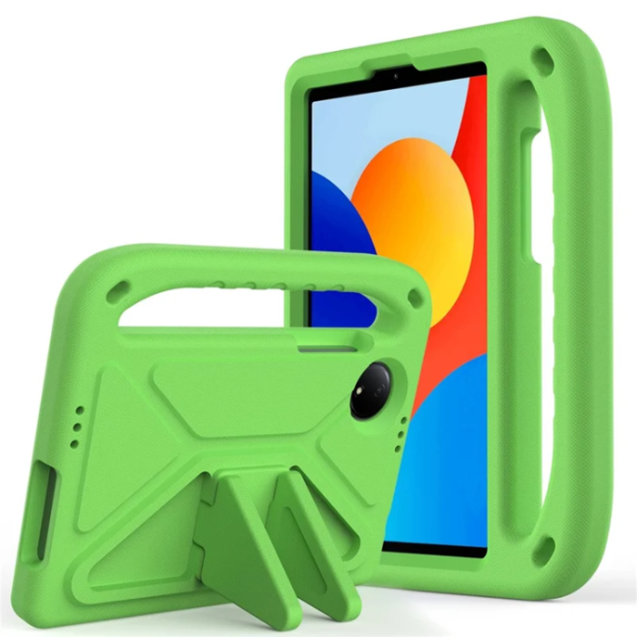 A-One Brand - Xiaomi Redmi Pad SE Skal EVA Handgrepp Kickstand - Grön