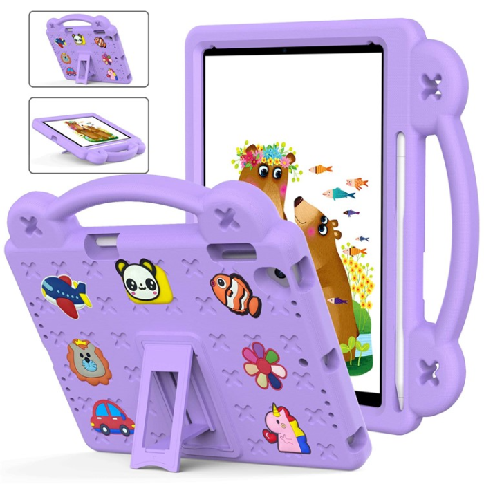 A-One Brand - iPad Air 2 (2014)/Air (2013) Skal EVA Kickstand Shockproof - Lila