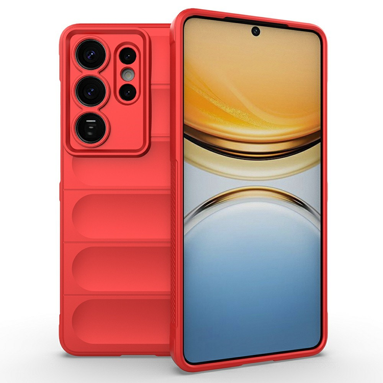 AMORUS Galaxy S26 Ultra Mobilskal Soft TPU Rugged (Röd) | 2353 | AlltMobil