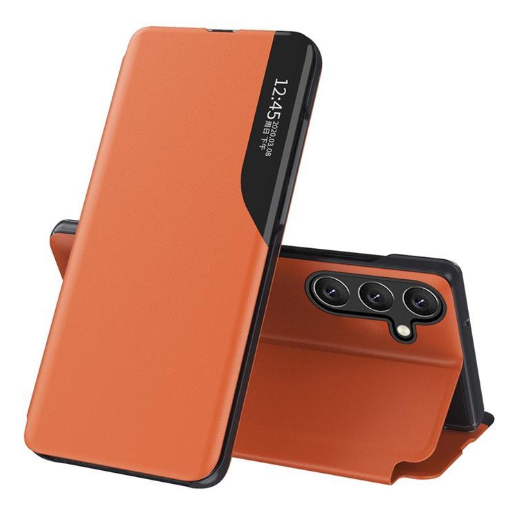 Flip Plånboksfodral för Samsung Galaxy A54 5G PU-Läder (Orange) | 2353 | AlltMobil