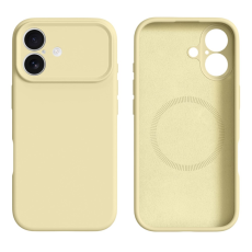 A-One Brand - iPhone 17 Mobilskal MagSafe Precise Cutouts - Ljusgul