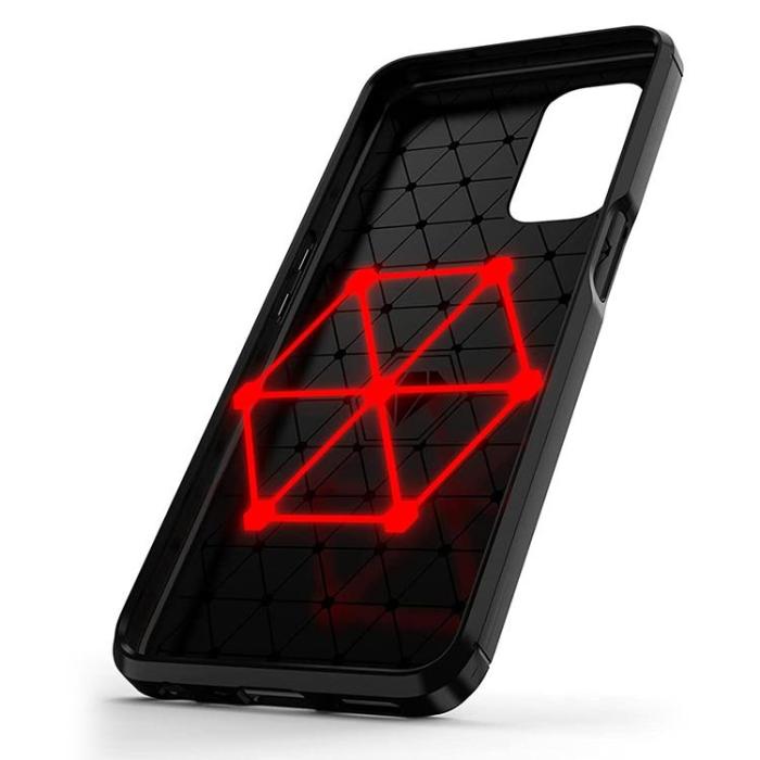 OEM - Carbon Flexible Skal OnePlus Nord N200 5G - Svart