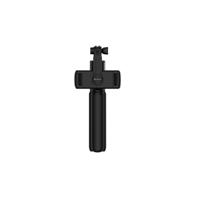 Devia - Devia Selfiestick Bluetooth Stativ ES083 - Svart