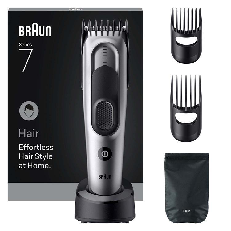 BRAUN Hårklippare Series 7 + 5 Stylingverktyg HC 7590 - Svart | 264 | AlltMobil