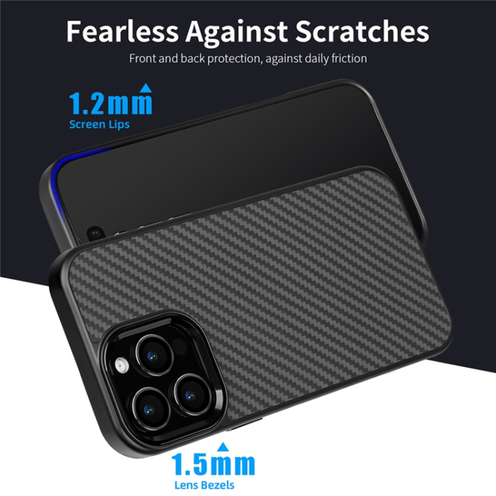 A-One Brand - iPhone 13 Pro Mobilskal MagSafe Aramid Fiber TPU