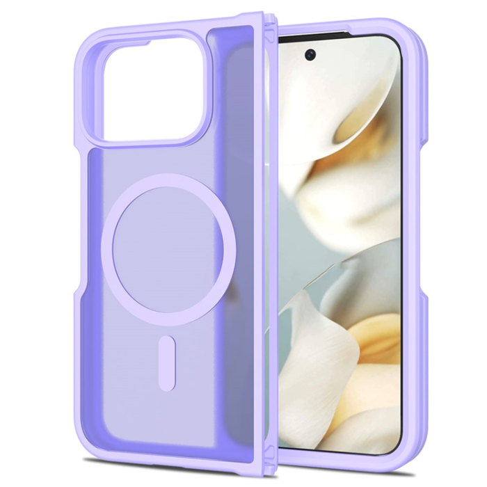 A-One Brand - Google Pixel 10 Pro Fold Mobilskal MagSafe Skin Touch - Lila