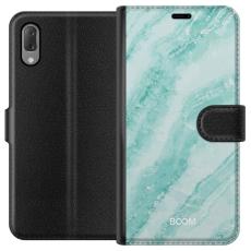 iSecrets - Pl&aring;nboksfodral till Sony Xperia L3 med Mint Marble