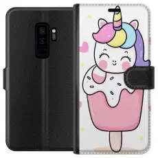 Gustaf - Pl&aring;nboksfodral till Samsung Galaxy S9+ med Glad enh&ouml;rning