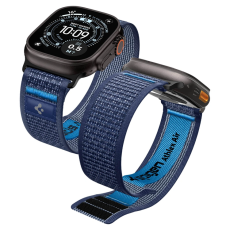 Spigen - Spigen Armband F&ouml;r Apple Watch (44/45/46/49mm) Athlet Air 2 - Marinbl&aring;