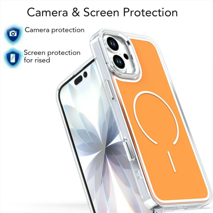 A-One Brand - iPhone 16 Plus Mobilskal Magsafe Electroplated