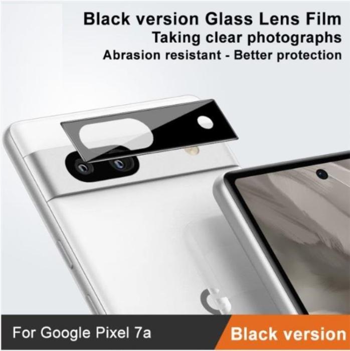 Imak - IMAK Google Pixel 7A Kameralinsskydd i Härdat glas - Svart