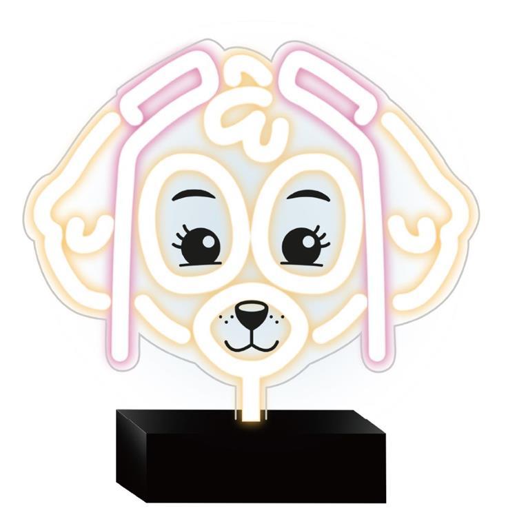 Paw Patrol LED Neon Light SKYE på Stativ | 264 | AlltMobil