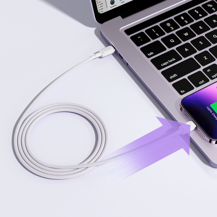 Joyroom - Joyroom USB-C till lightning kabel 20W 1.2m - Vit