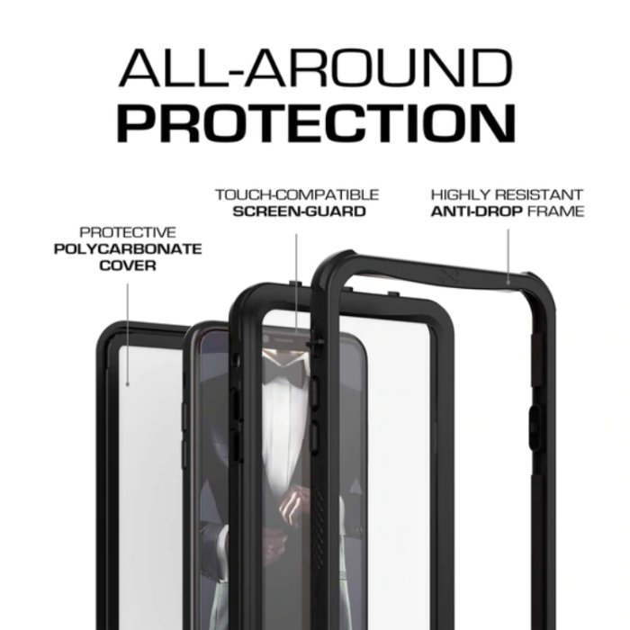 Ghostek - Ghostek Nautical Vattentät Skal iPhone XS Max - Svart