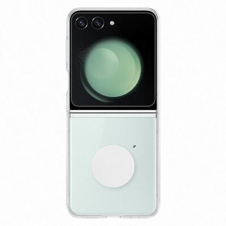 Samsung Galaxy Z Flip 5 Mobilskal Silikon Gadget - Clear | 2353 | AlltMobil