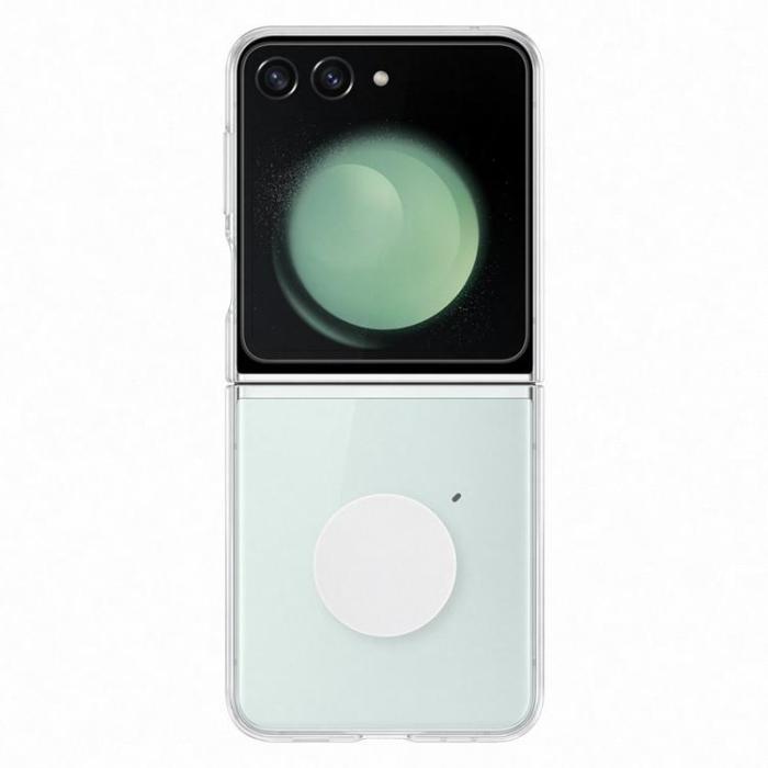 Samsung - Samsung Galaxy Z Flip 5 Mobilskal Silikon Gadget - Clear