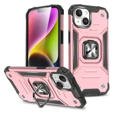Wozinsky - Wozinsky Mobilskal till iPhone 15 Plus Ringh&aring;llare - Rosa