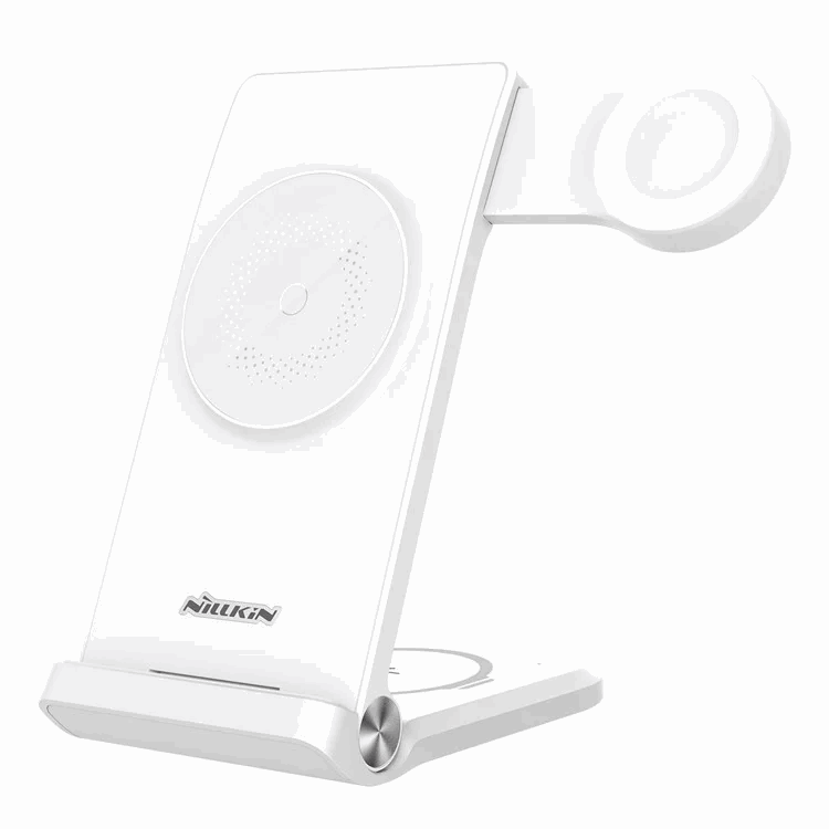 Nillkin 3-in-1 Trådlös Laddare Samsung Galaxy - Buds - Watch - Vit | 505295 | AlltMobil