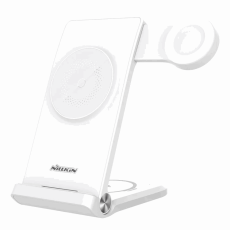 Nillkin - 3-in-1 Trådlös Laddare Samsung Galaxy - Buds - Watch - Vit