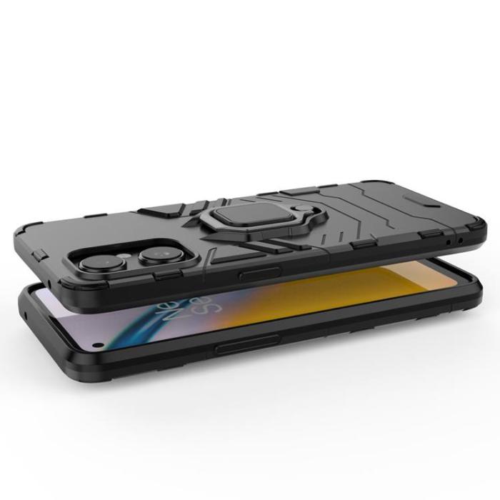 OEM - OnePlus Nord N20 5G Skal Ring Armor - Svart
