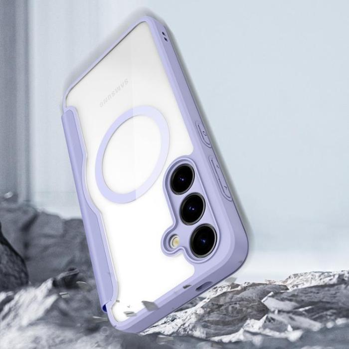 Dux Ducis - Dux Ducis Galaxy S24 Plus Plånboksfodral Magsfae Skin X Pro - Lila