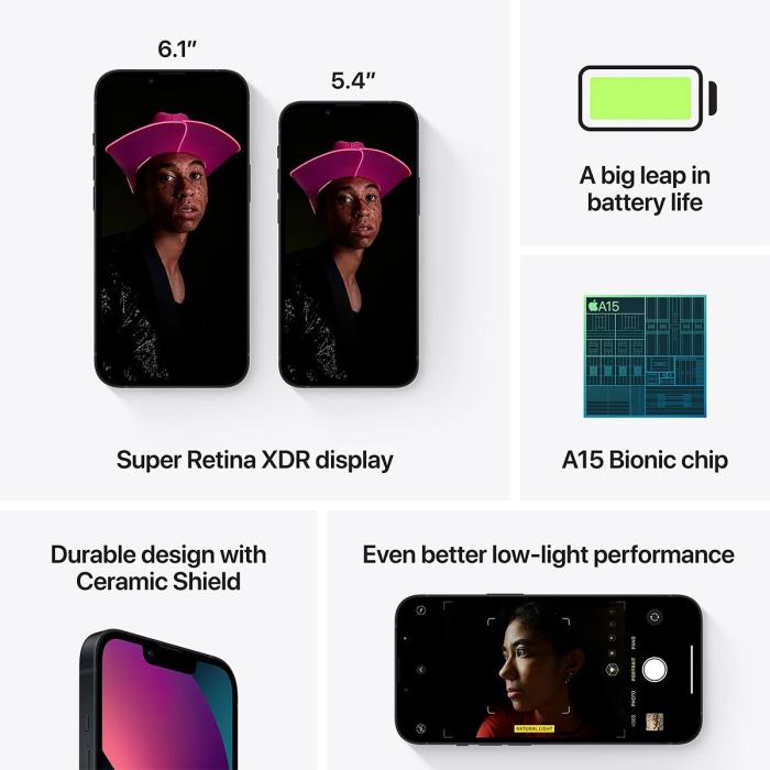 Apple - (NY) Apple iPhone 13 4GB/256GB