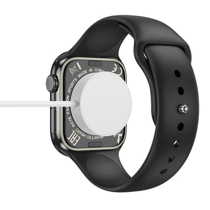 Hoco - Hoco Laddkabel för Smartwatch 0.6 m Y30 - Vit