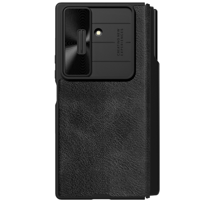 Nillkin - Nillkin Galaxy Z Fold 7 Plånboksfodral Qin Pro - Svart