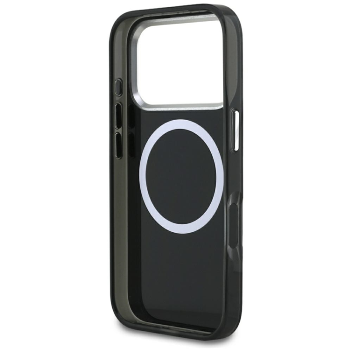 KARL LAGERFELD - Karl Lagerfeld iPhone 17 Pro Mobilskal Magsafe KL Monogram - Svart